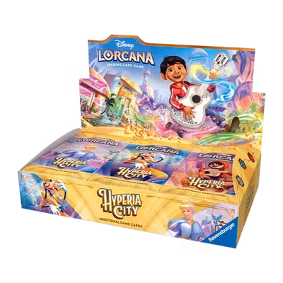 Disney Lorcana Hyperia City (Set 14) – Booster Display