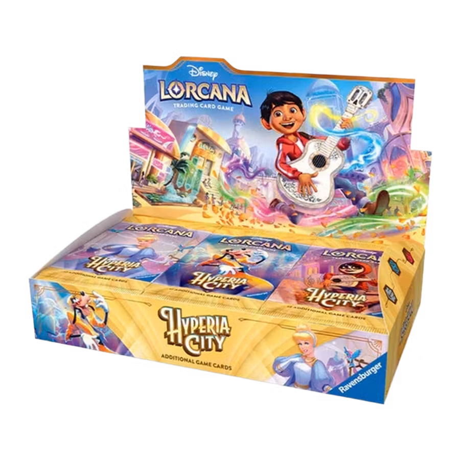 Disney Lorcana Hyperia City (Set 14) – Booster Display