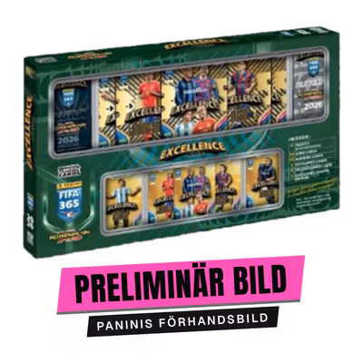 Panini FIFA 365 Adrenalyn XL 2027 – Excellence Box