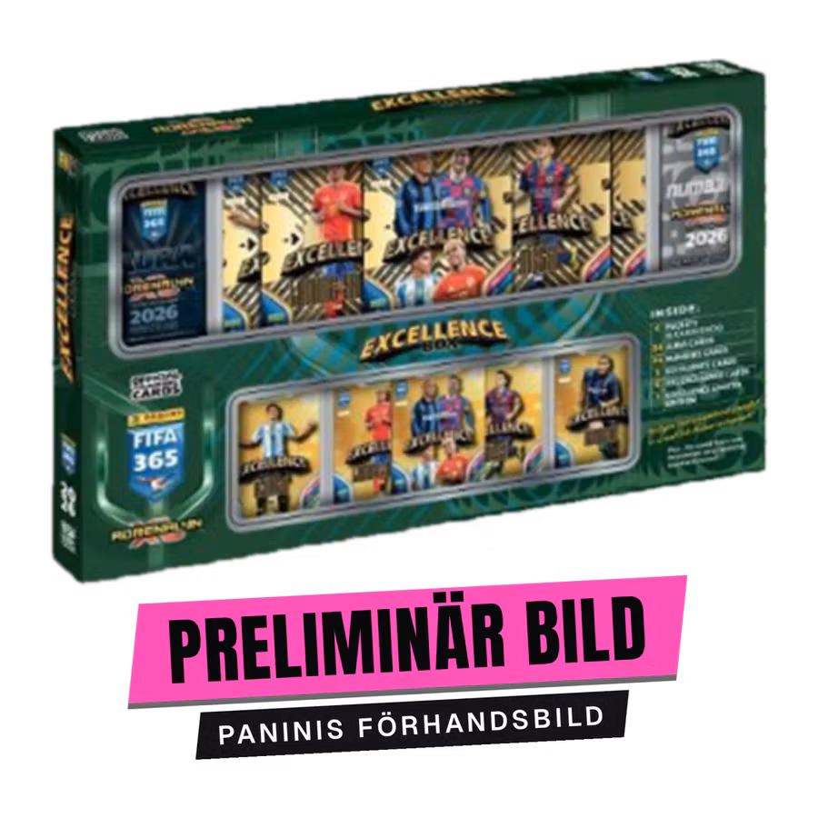 Panini FIFA 365 Adrenalyn XL 2027 – Excellence Box