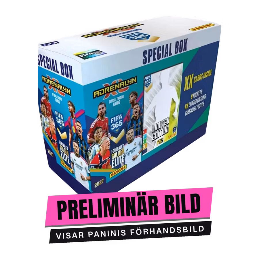 Panini FIFA 365 Adrenalyn XL 2027 – Special Box