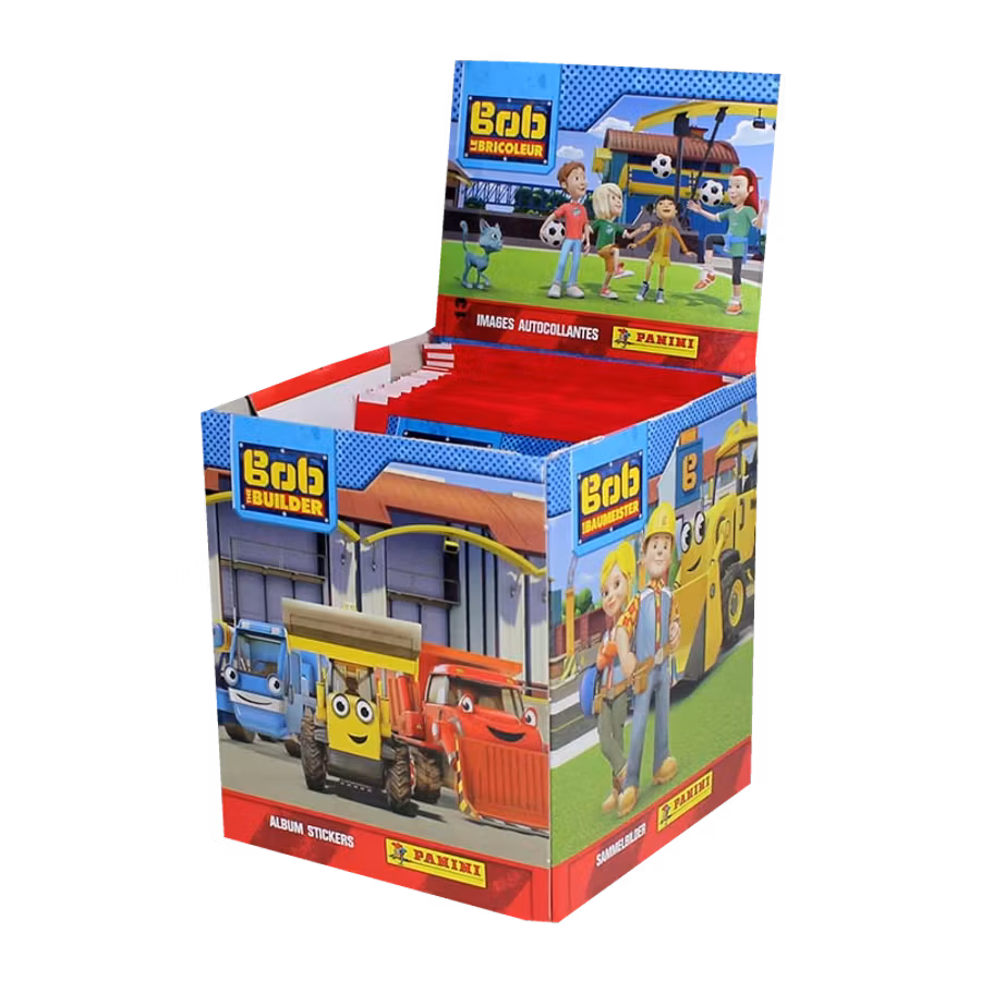 Panini Bob der Baumeister – Sticker Display (36 paket) (DE)