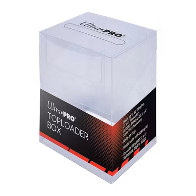 Ultra Pro Toploader Box för 3x4 toploaders