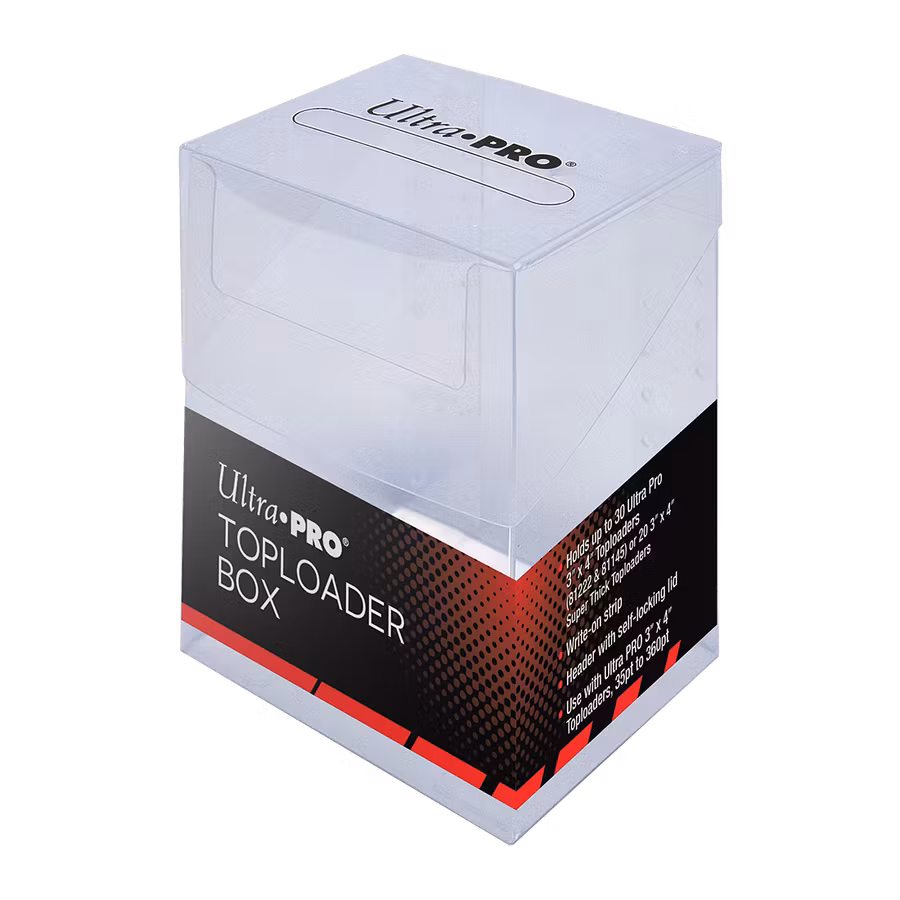 Ultra Pro Toploader Box för 3x4 toploaders
