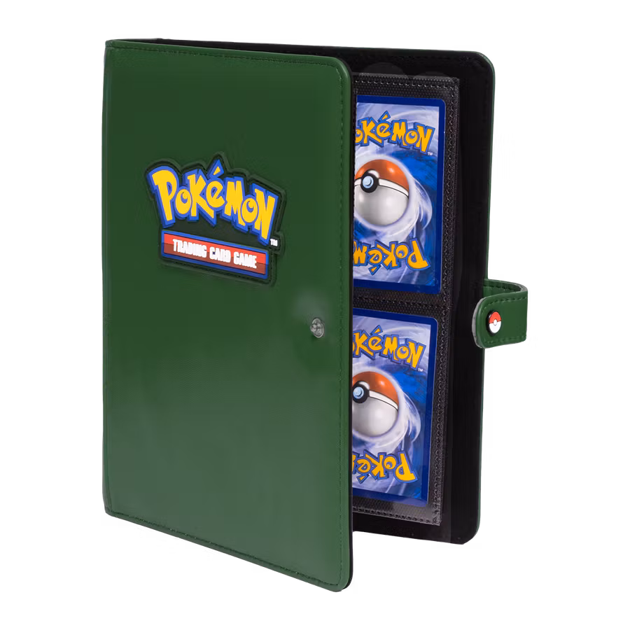 Ultra Pro Premium Snap Binder 4-Pocket – Pokémon Green