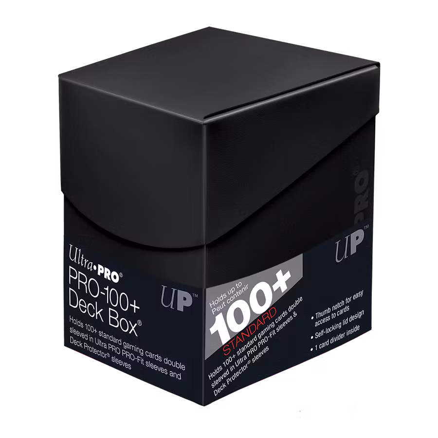 Ultra Pro Eclipse PRO 100+ Deck Box – Jet Black