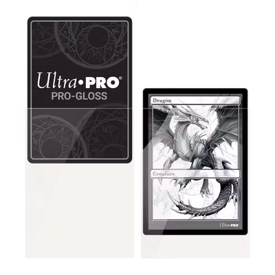 Ultra Pro PRO-Gloss Sleeves Clear – 100-pack