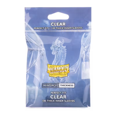 Dragon Shield Perfect Fit Thick – Clear (100)