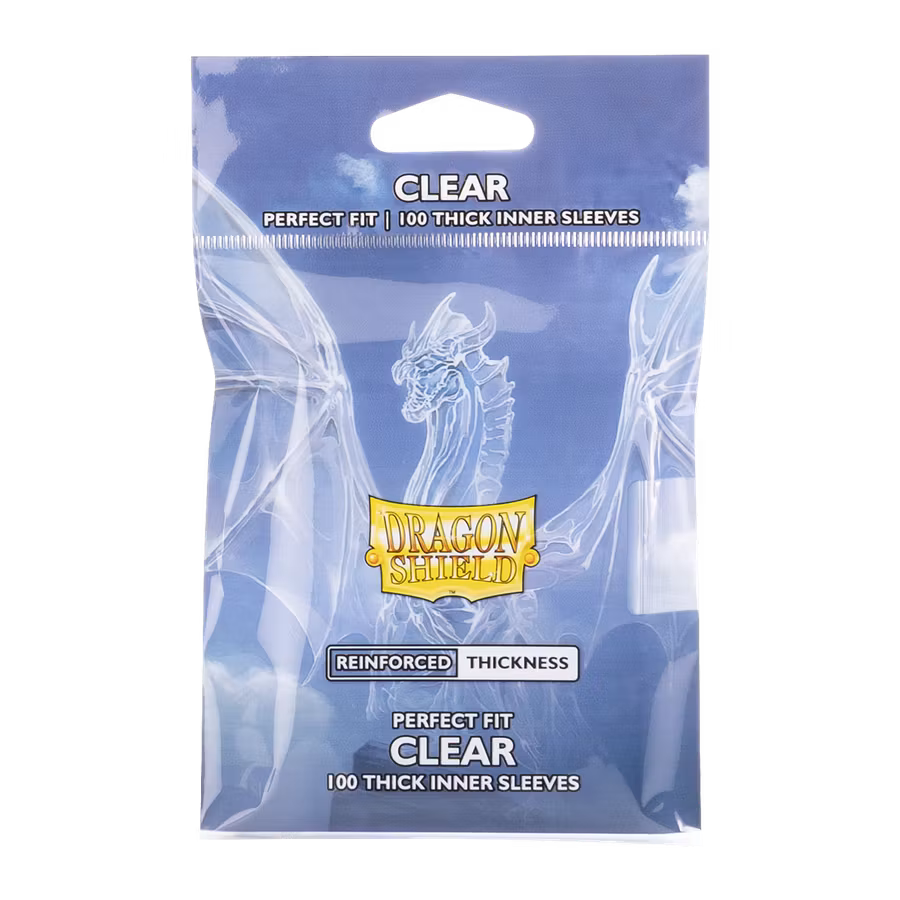 Dragon Shield Perfect Fit Thick – Clear (100)