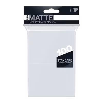 Ultra Pro PRO-Matte Sleeves Clear – 100-pack