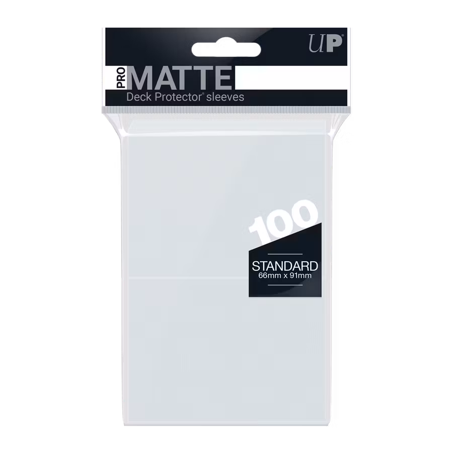 Ultra Pro PRO-Matte Sleeves Clear – 100-pack