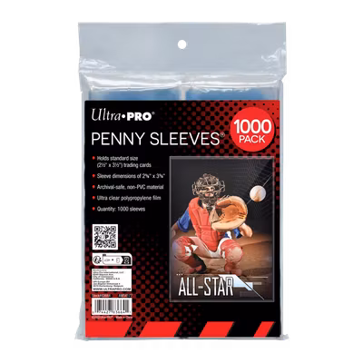 Ultra Pro Penny Sleeves – 1000-pack