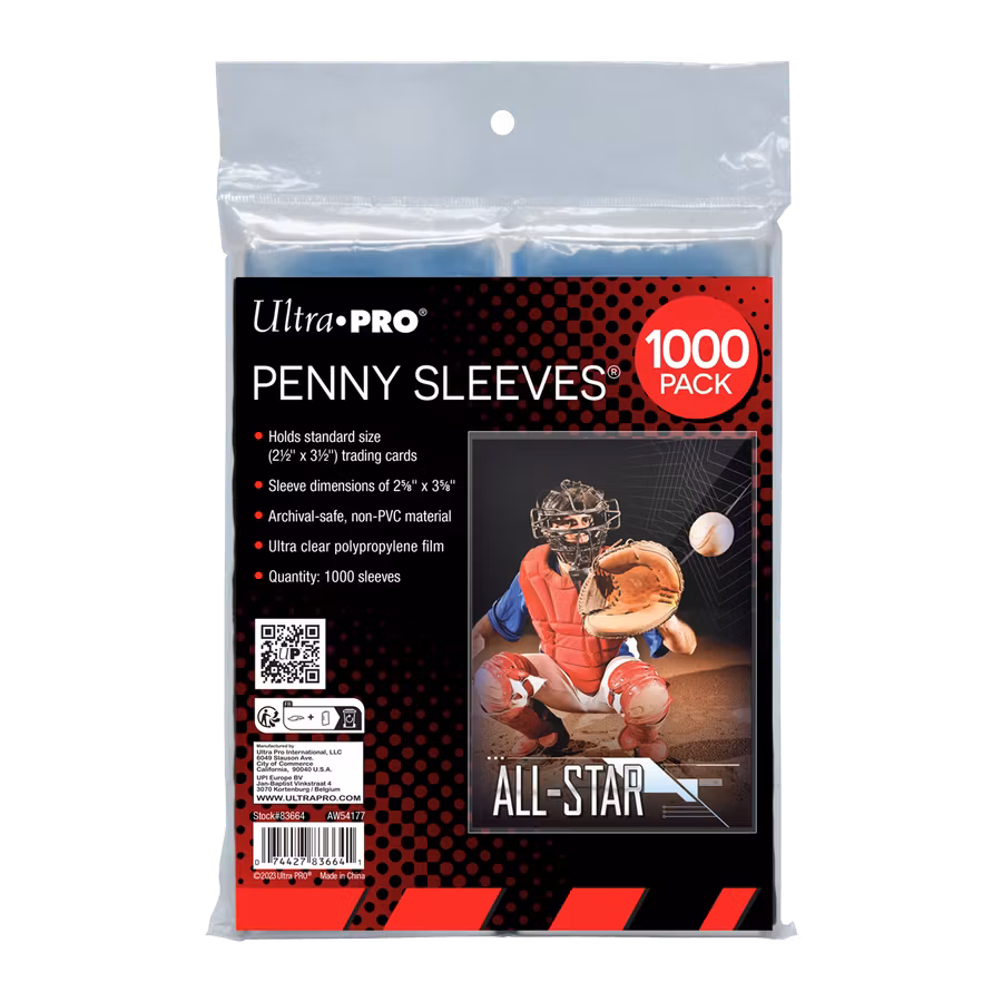 Ultra Pro Penny Sleeves – 1000-pack