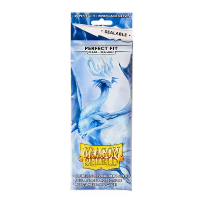 Dragon Shield Perfect Fit Sealable – Clear (100)