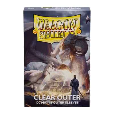 Dragon Shield Outer Sleeves Matte – Clear (100)