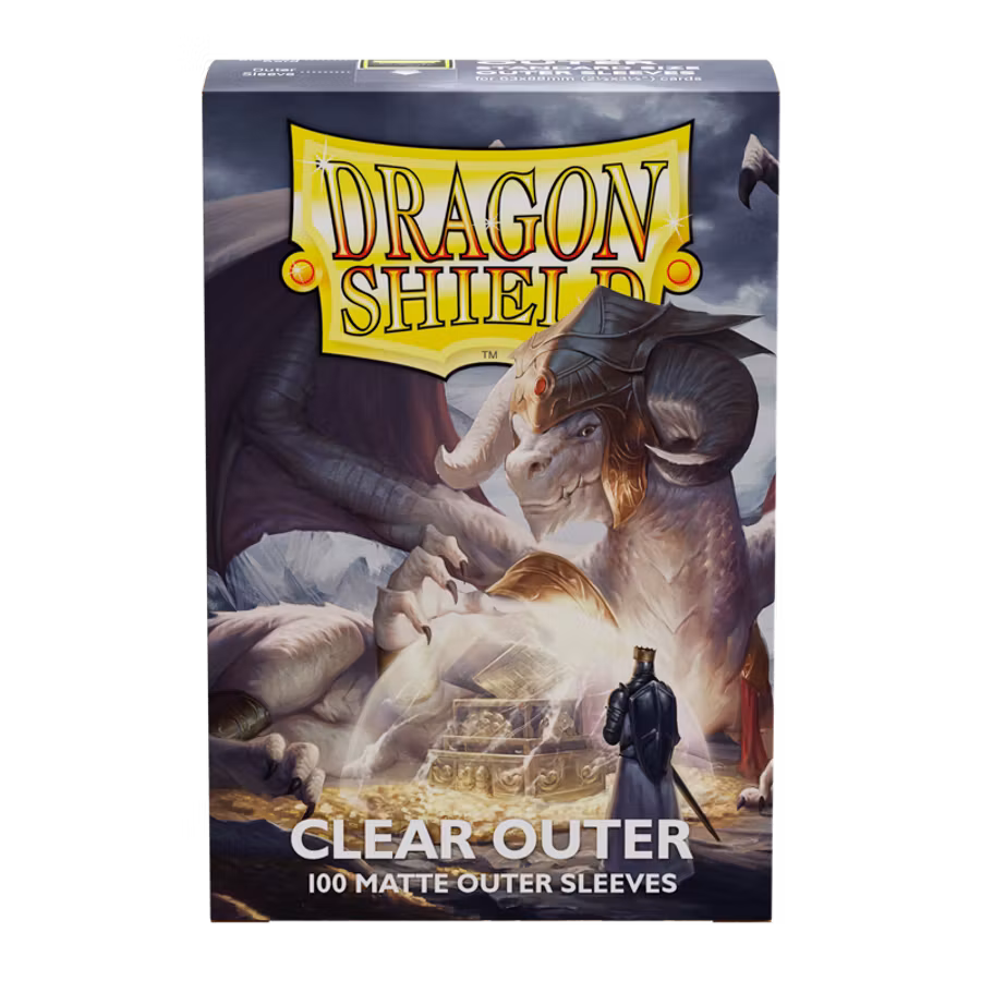 Dragon Shield Outer Sleeves Matte – Clear (100)