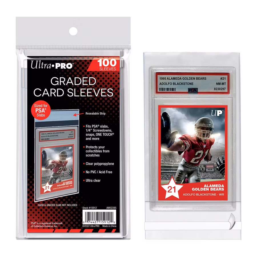 Ultra Pro Graded Card Sleeves för PSA – 100-pack