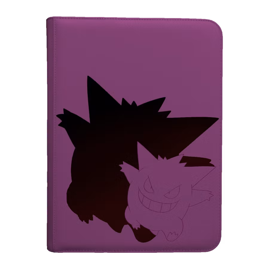 Ultra Pro Elite Series – Pokémon Gengar 9-Pocket Zippered PRO-Binder