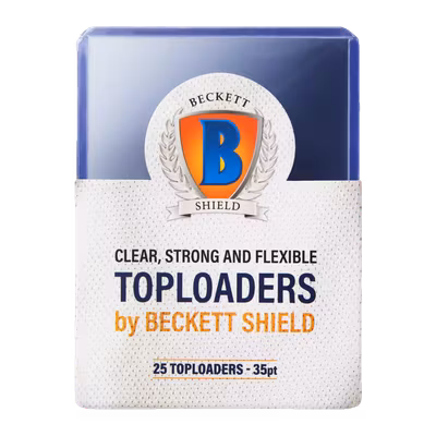 Beckett Shield Toploader 35pt – 25-pack