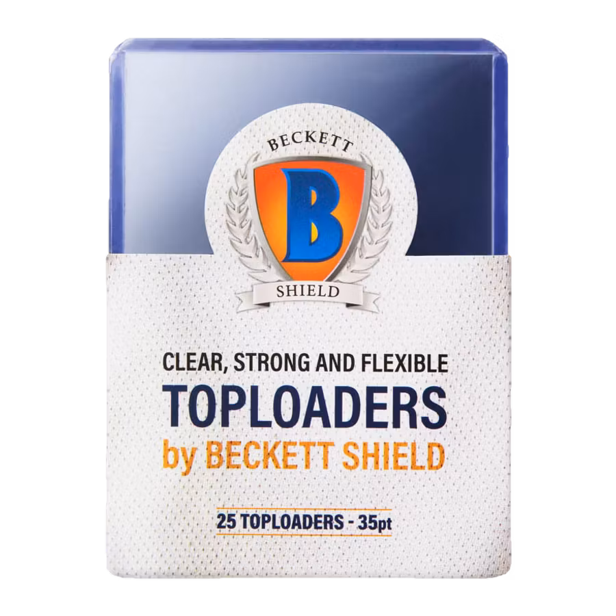 Beckett Shield Toploader 35pt – 25-pack