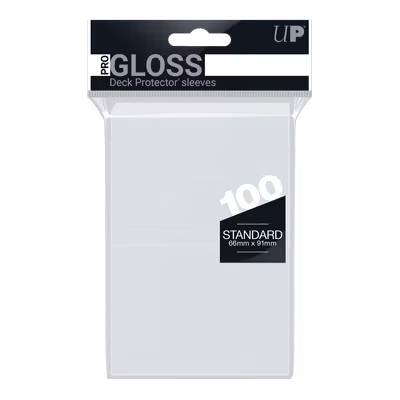 Ultra Pro PRO-Gloss Sleeves Clear – 100-pack