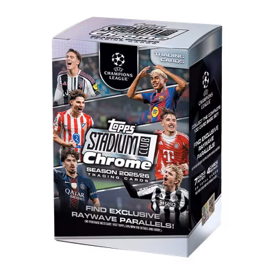 Topps Stadium Club Chrome UEFA Champions League 2025/26 – Value Box