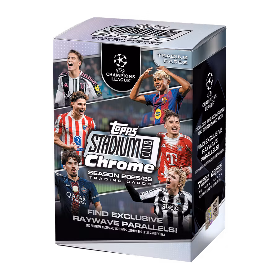 Topps Stadium Club Chrome UEFA Champions League 2025/26 – Value Box