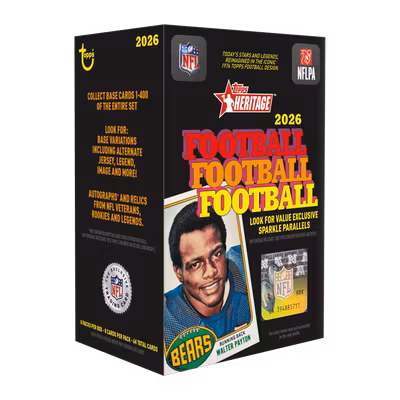 2026 Topps Heritage Football – Value Box