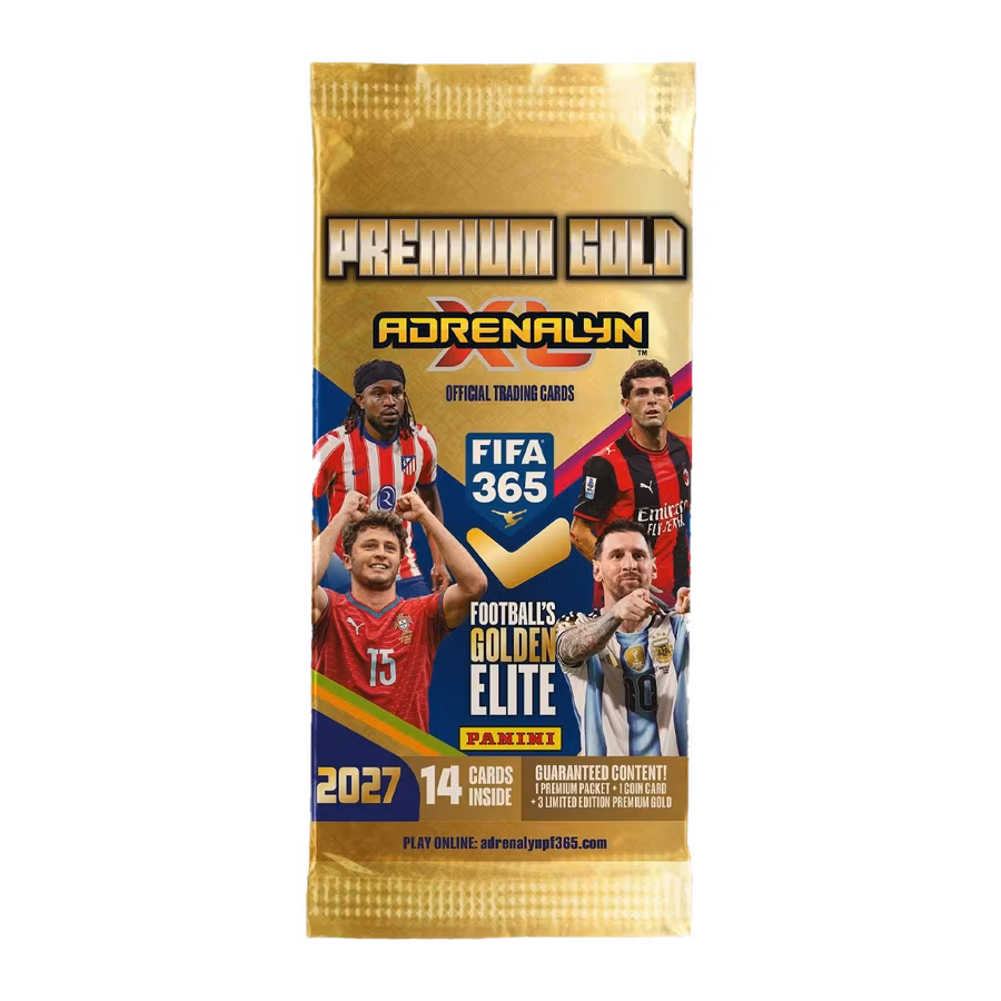 Panini FIFA 365 Adrenalyn XL 2027 – Premium Gold Pack