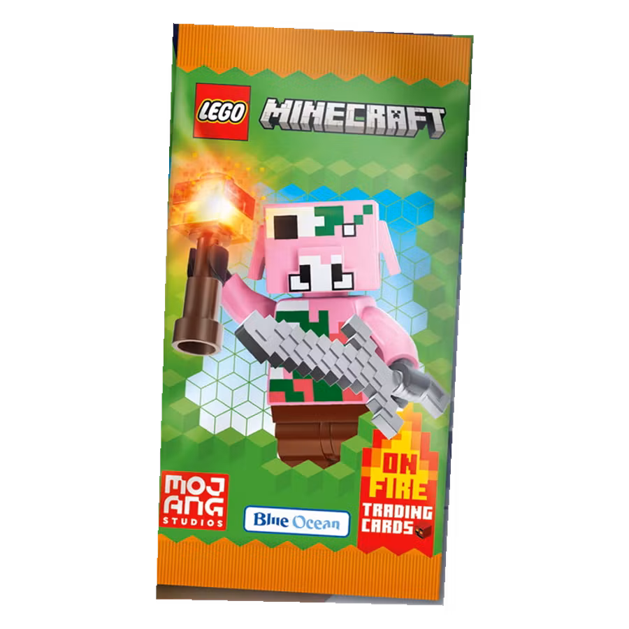 LEGO Minecraft On Fire Trading Cards Serie 3 – Booster Pack (DE)