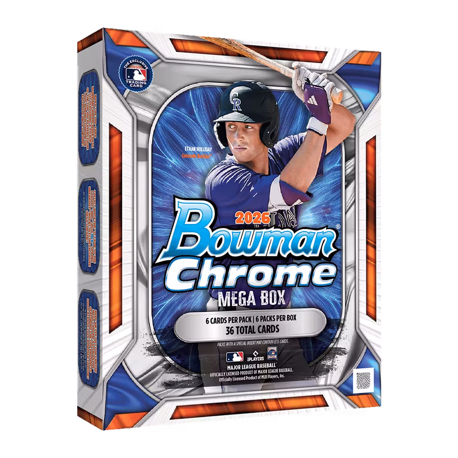 2026 Bowman Chrome Baseball Mega Pack