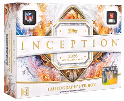 2026 Topps Inception Football – Hobby Box