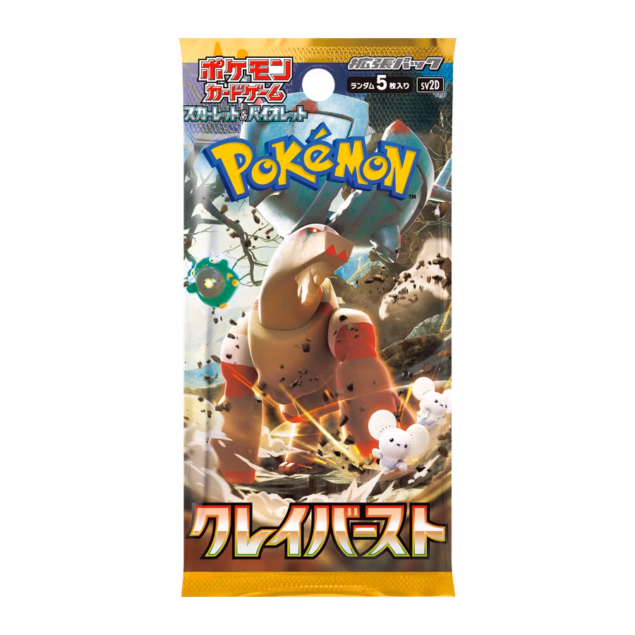 Pokémon Clay Burst – Booster (JP)