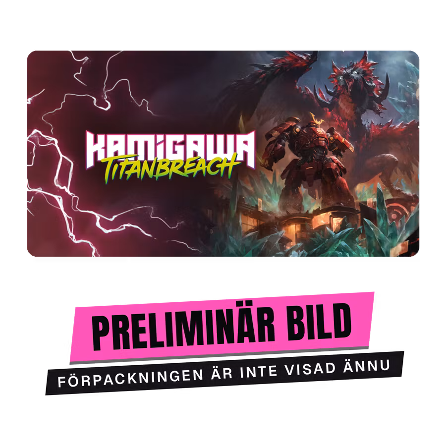 Magic: The Gathering Kamigawa: Titanbreach – Play Booster Display