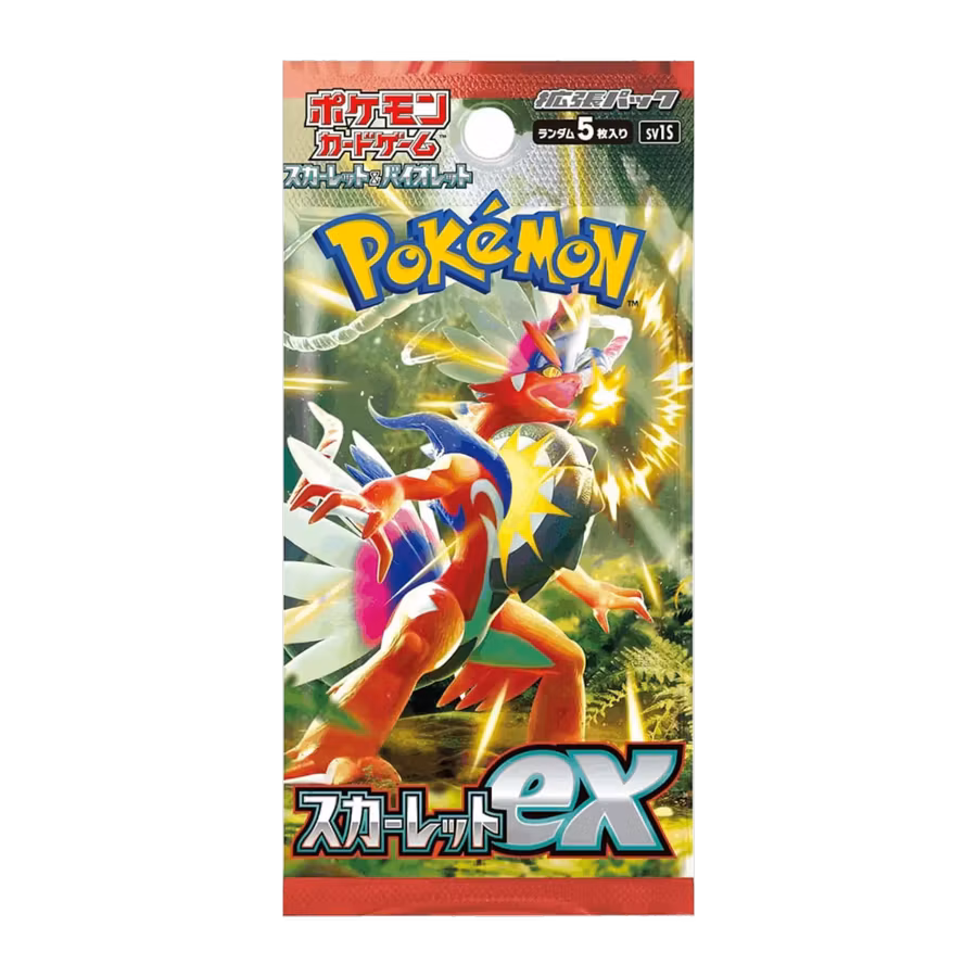 Pokémon Scarlet ex – Booster (JP)
