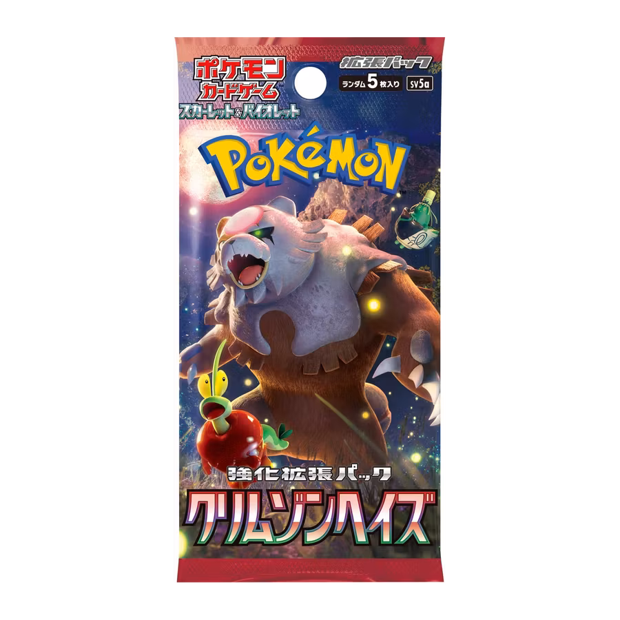 Pokémon Crimson Haze – Booster (JP)