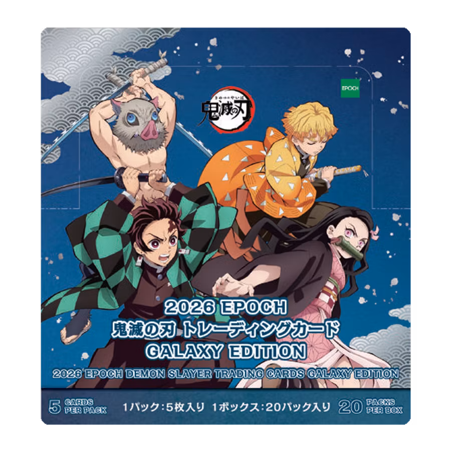 2026 Epoch Demon Slayer Trading Cards Galaxy Edition – Hobby Box