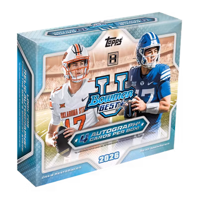 2026 Bowman U Best Football – Hobby Box