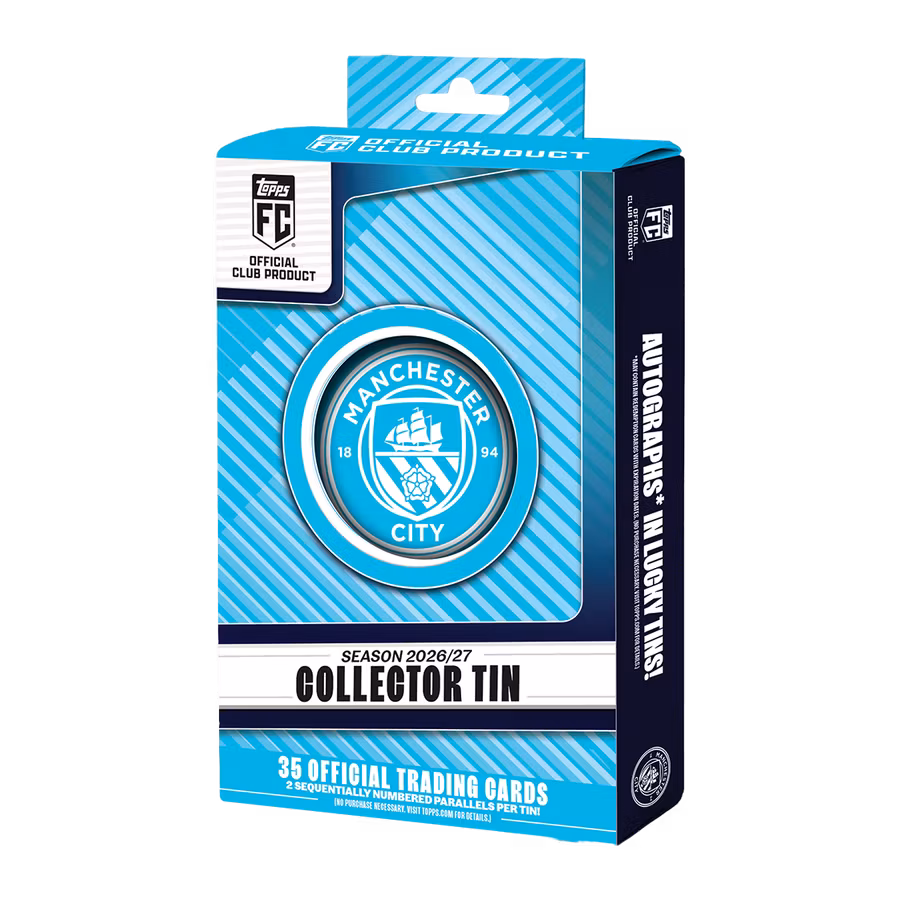 Topps Manchester City Collector Tin 2026/27