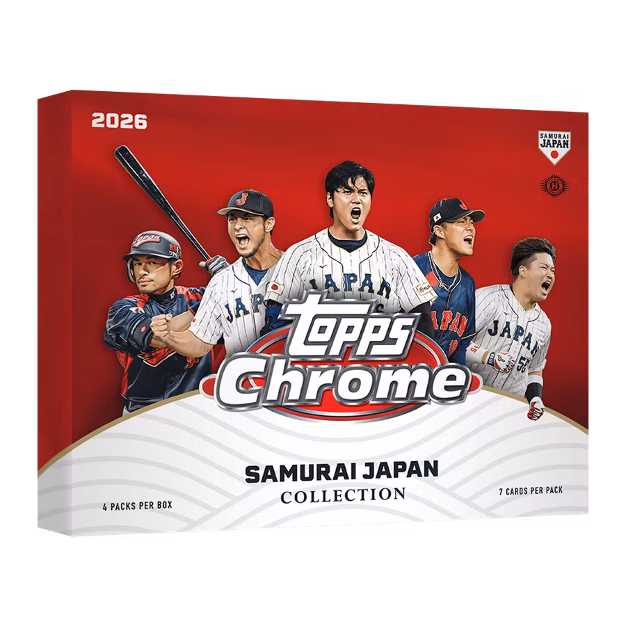 2026 Topps Chrome Samurai Japan Baseball – Collector's Box