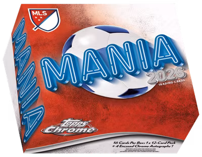 Topps Chrome Major League Soccer 2026 – Mania Box