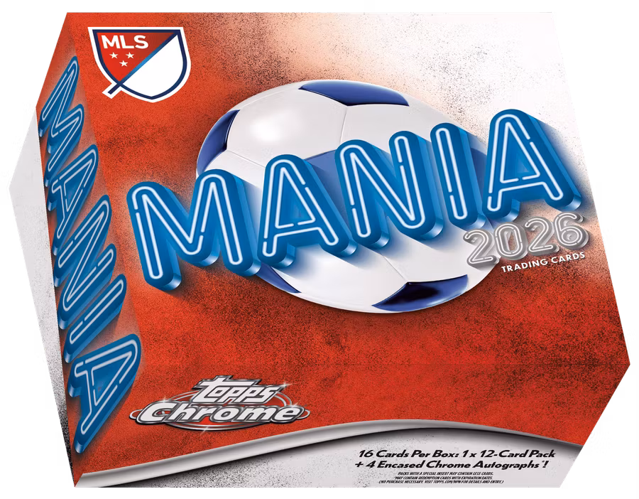 Topps Chrome Major League Soccer 2026 – Mania Box