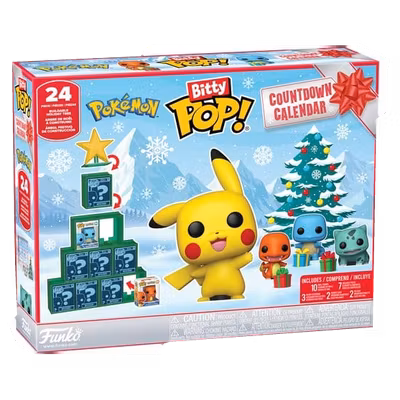 Funko Bitty POP! Pokémon Countdown Calendar 2026 – Adventskalender