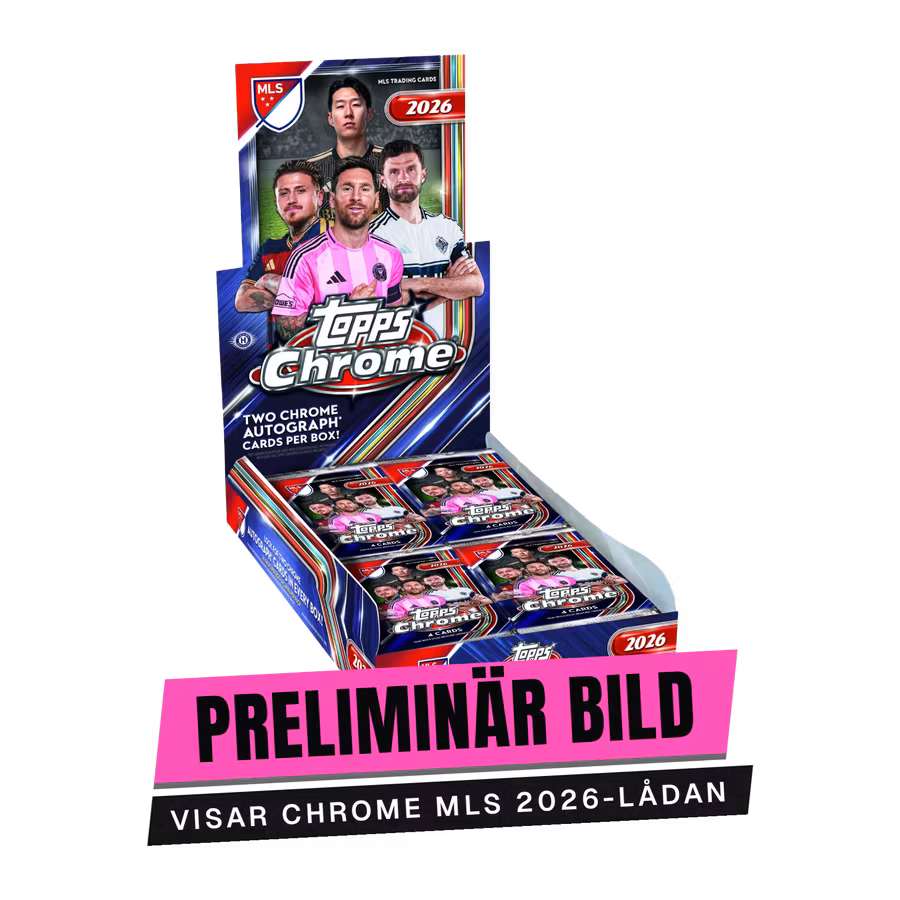Topps Chrome Sapphire Major League Soccer 2026 – Hobby Box
