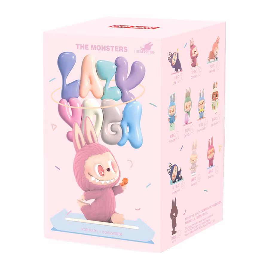 Pop Mart Labubu The Monsters Lazy Yoga Series – Blind Box