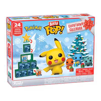 Funko Bitty POP! Pokémon Countdown Calendar 2026 – Adventskalender
