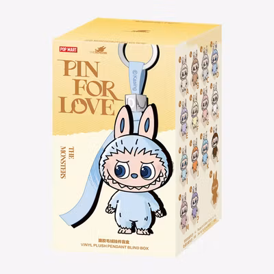 Pop Mart Labubu The Monsters Pin for Love Vinyl Plush Pendant (A–M) – Blind Box