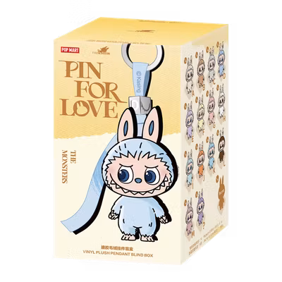 Pop Mart Labubu The Monsters Pin for Love Vinyl Plush Pendant (A–M) – Blind Box