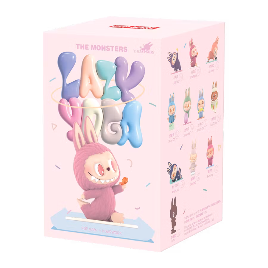Pop Mart Labubu The Monsters Lazy Yoga Series – Blind Box