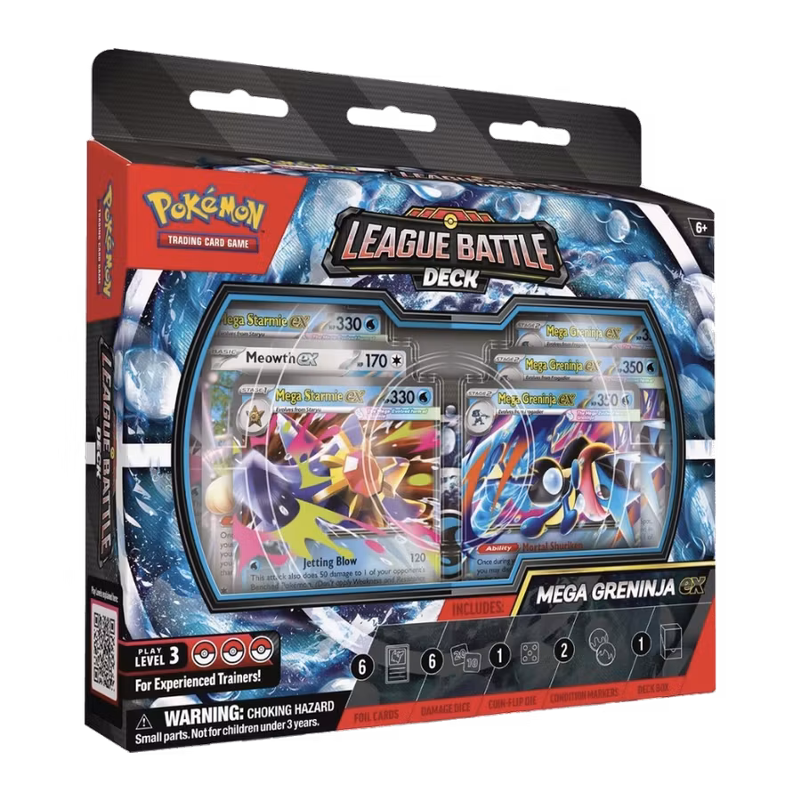 Pokémon Mega Greninja ex – League Battle Deck